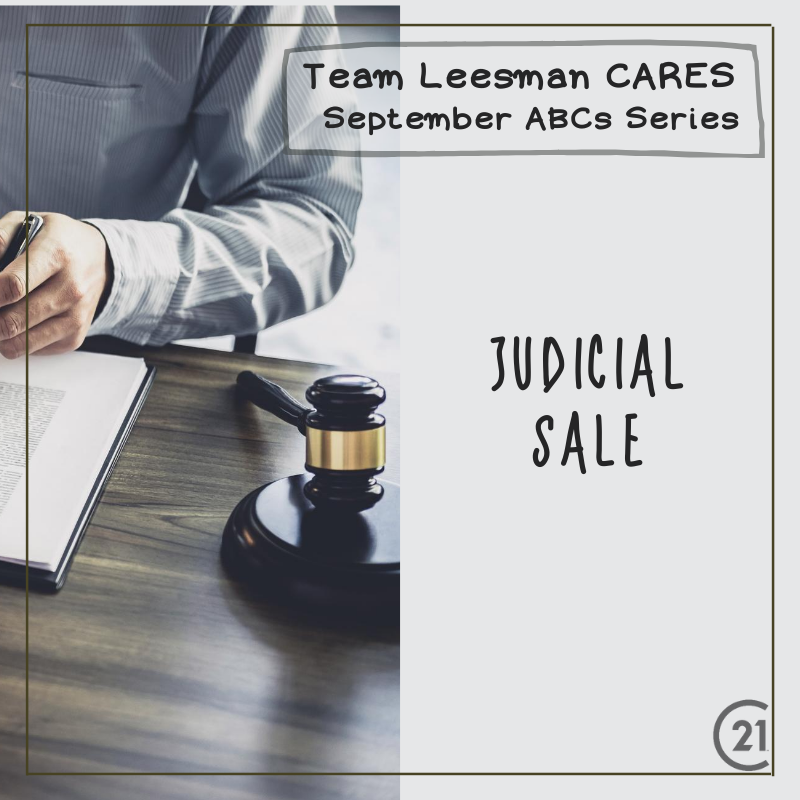 Judicial Sale, Calgary ABCs of Real Estate