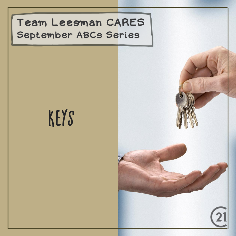 Keys, Calgary ABCs of Real Estate #calgaryrealtor